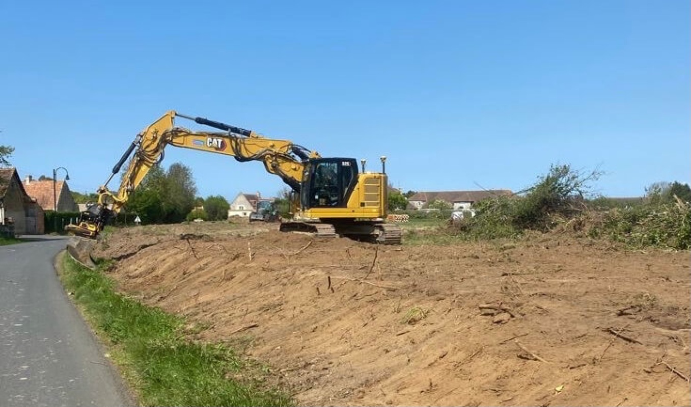Démarrage travaux de terrassement 