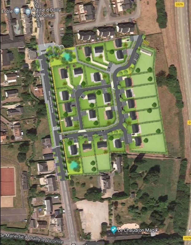 Ouilly le Vicomte vue du programme