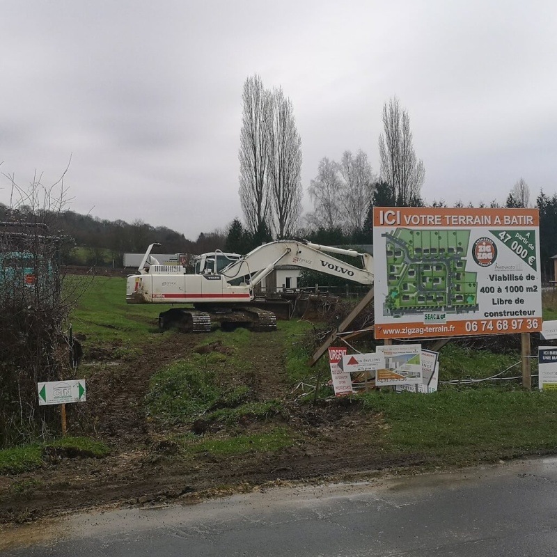 Démarrage chantier