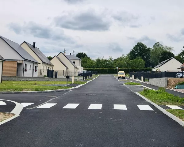 Travaux d'aménagement terminés