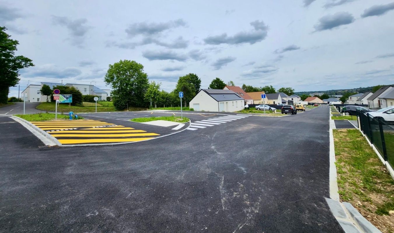 Travaux d'aménagement terminés