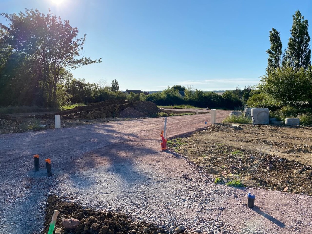 Travaux 1ère phase en cours d'achèvement