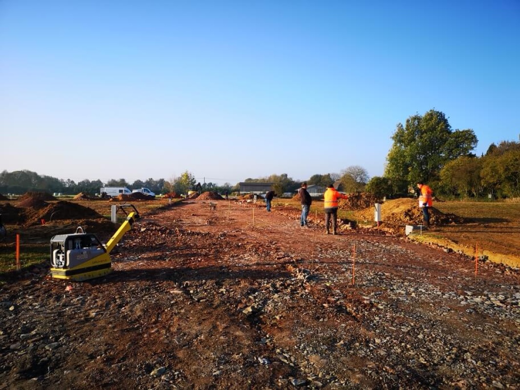 Démarrage travaux réseaux souples