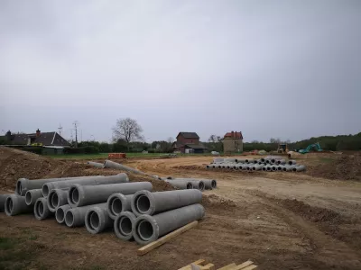 Démarrage travaux des réseaux EU et EP