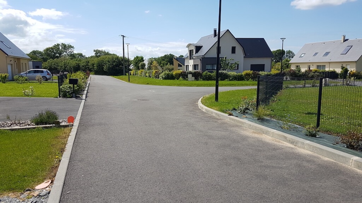 Travaux d'aménagements terminés