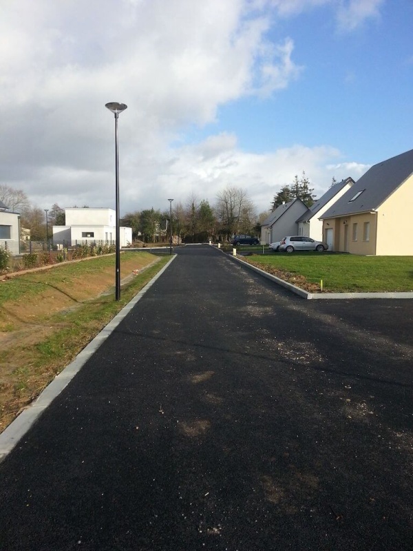 Travaux d'aménagements terminés