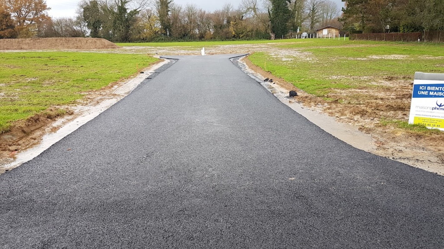 Travaux de finitions en cours