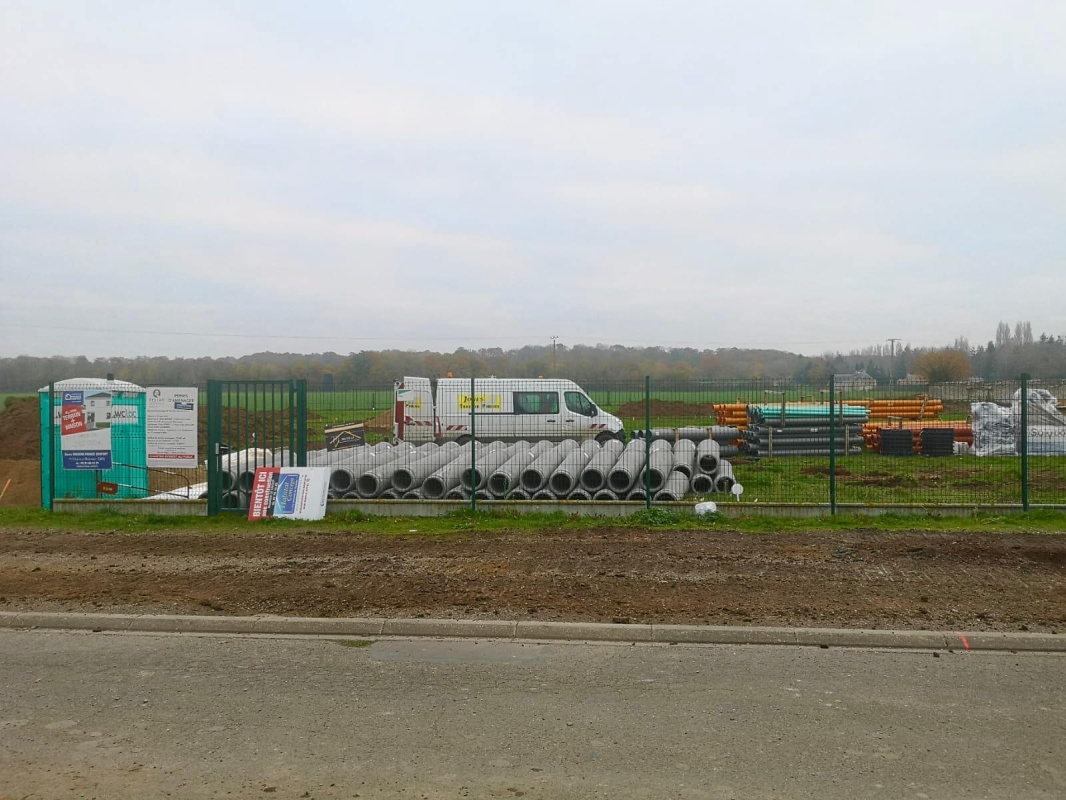 Travaux de voirie en cours d'achèvement