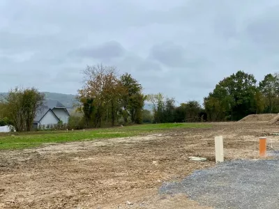 Travaux d'aménagement des réseaux en cours