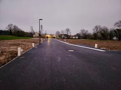 Travaux d'aménagement réalisés