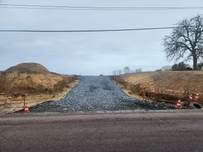 Empierrement et terrassement des voiries