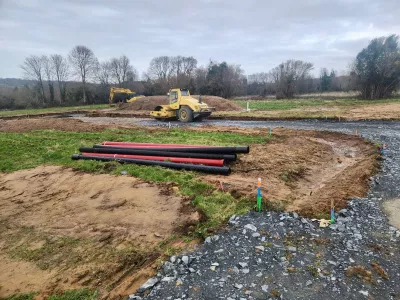 Démarrage travaux réseau EP