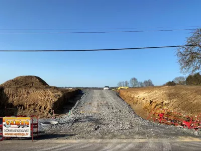 Empierrement et terrassement des voiries