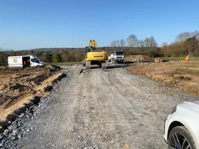 Empierrement et terrassement des voiries