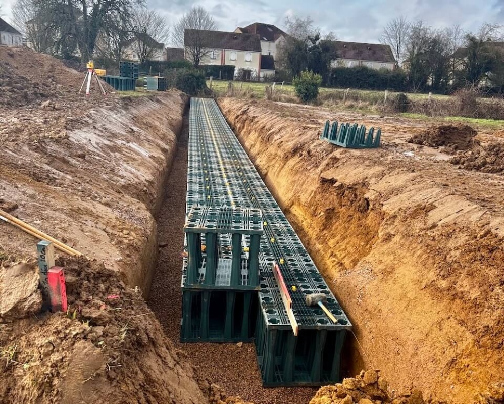 Travaux des réseaux EP