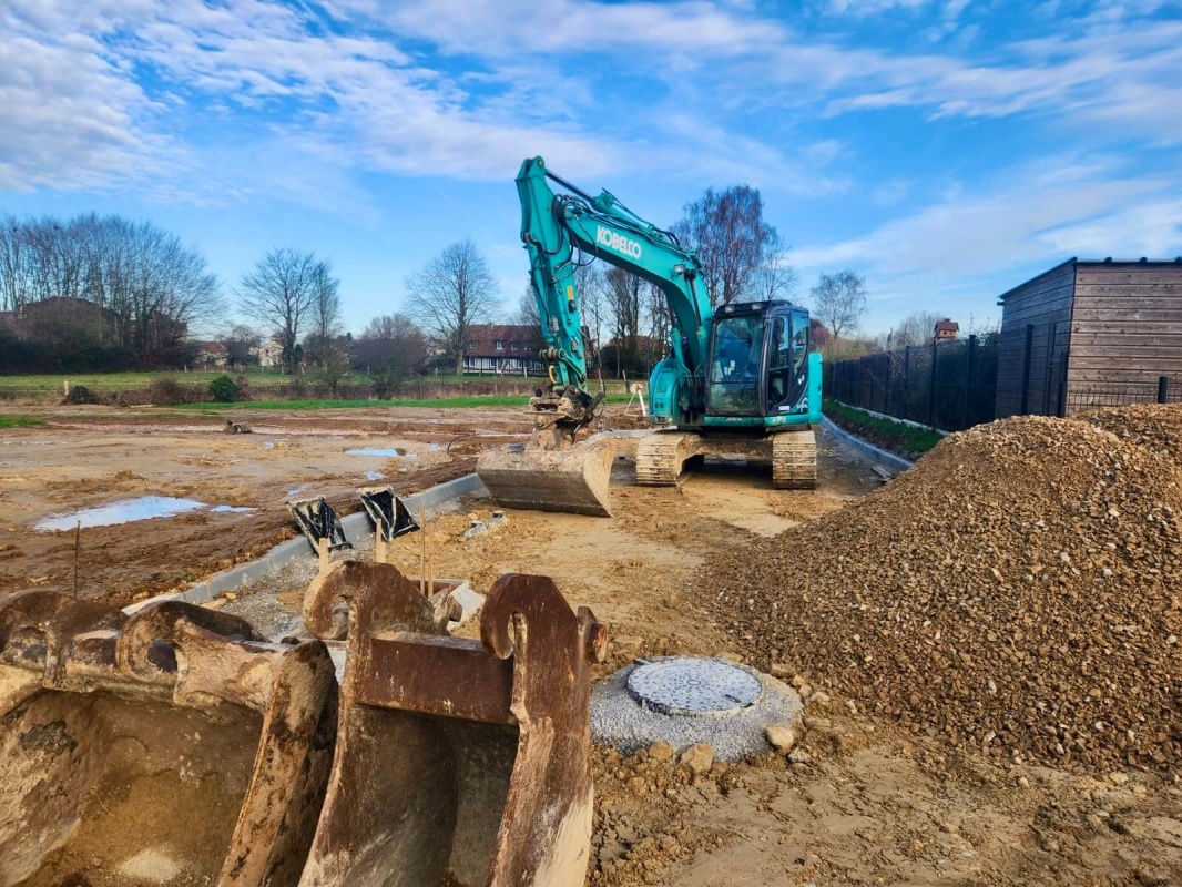 Couche de fondation voirie