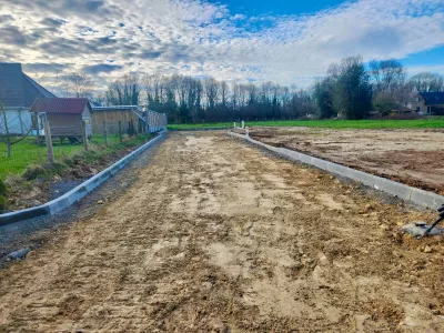 Couche de fondation voirie