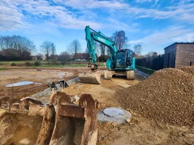 Couche de fondation voirie