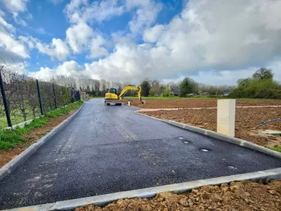 Achèvement des travaux de voiries