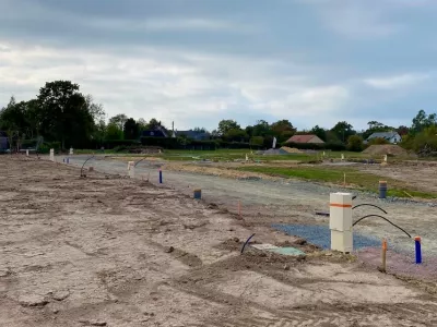 Achèvement des réseaux souples et travaux de voiries