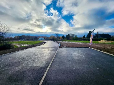 Achèvement des travaux d'aménagement