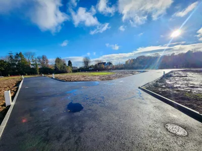 Achèvement des travaux d'aménagement