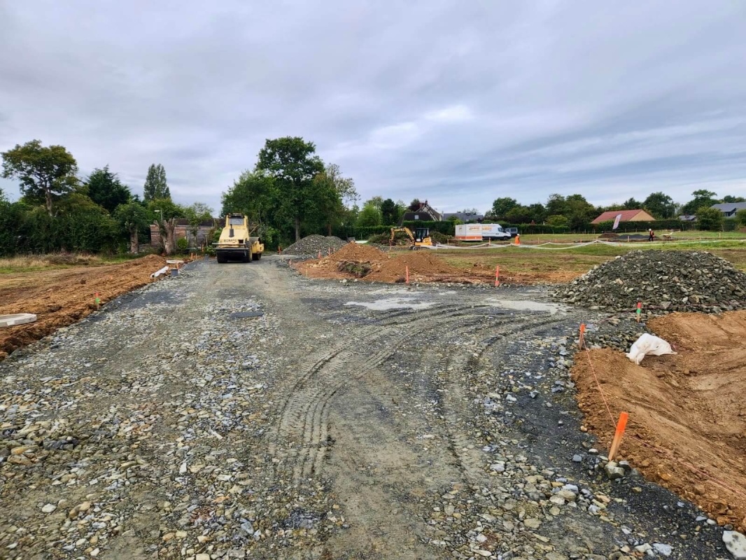 Empierrement et terrassement des voiries