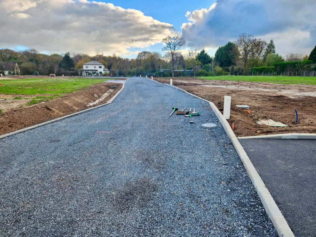 Préparation pose de l'enrobé