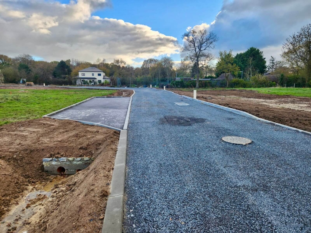 Préparation pose de l'enrobé