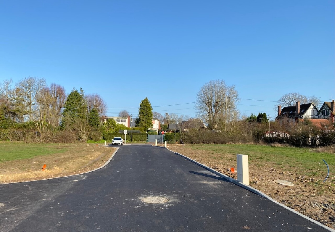 Achèvement des travaux de voiries