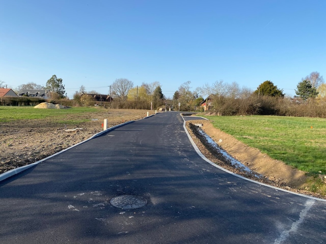 Achèvement des travaux de voiries