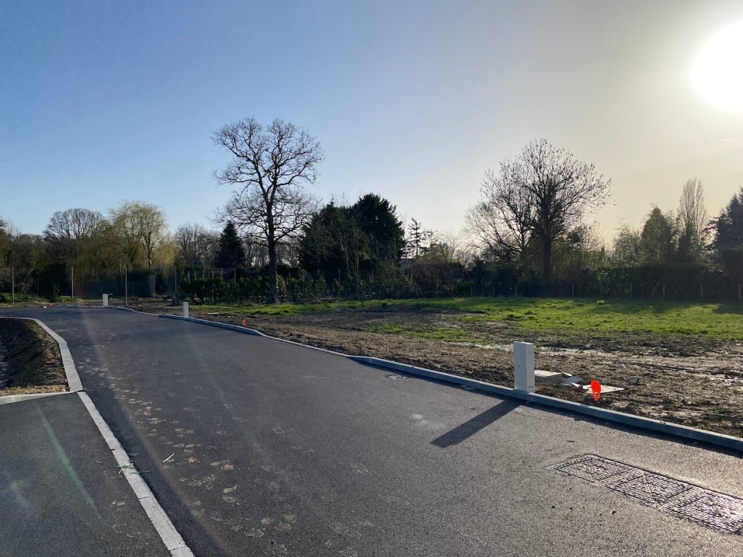 Achèvement des travaux de voiries