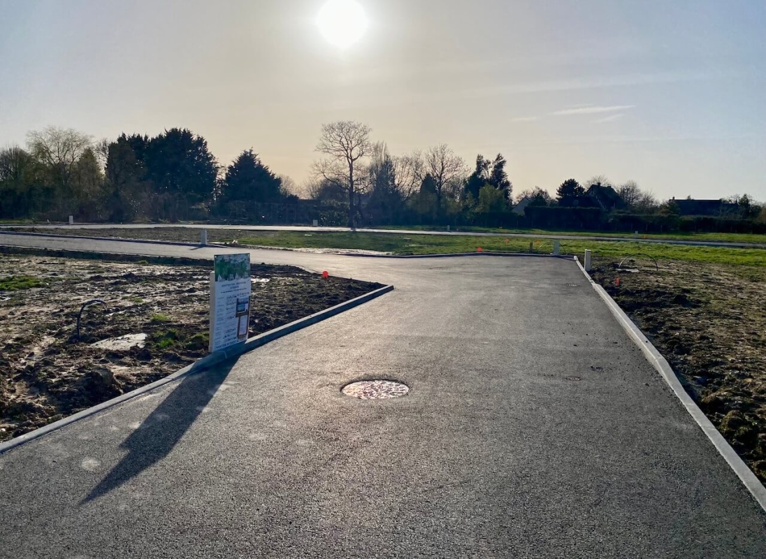 Achèvement des travaux de voiries