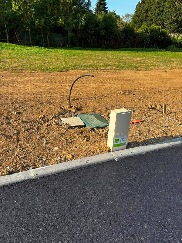 Travaux d'aménagement de voirie et réseaux terminés