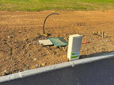 Travaux d'aménagement de voirie et réseaux terminés