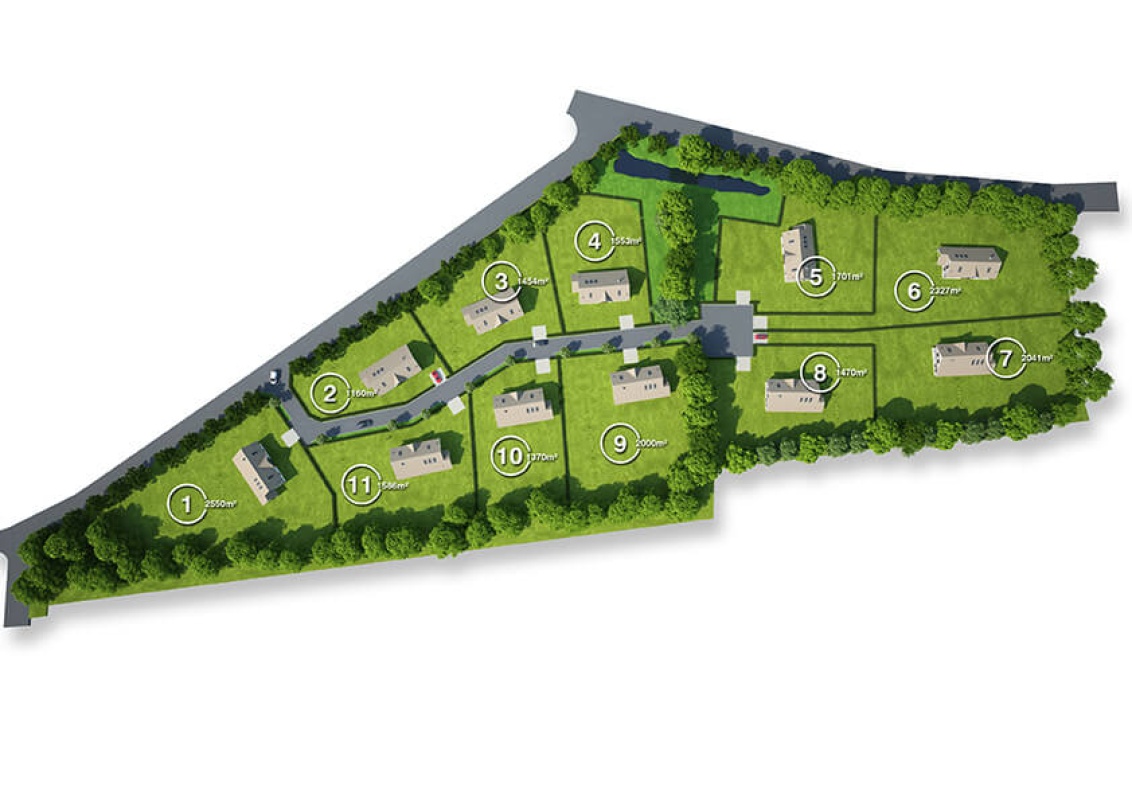 11 terrains à bâtir GRANGUES